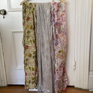 Various lightweight scarves